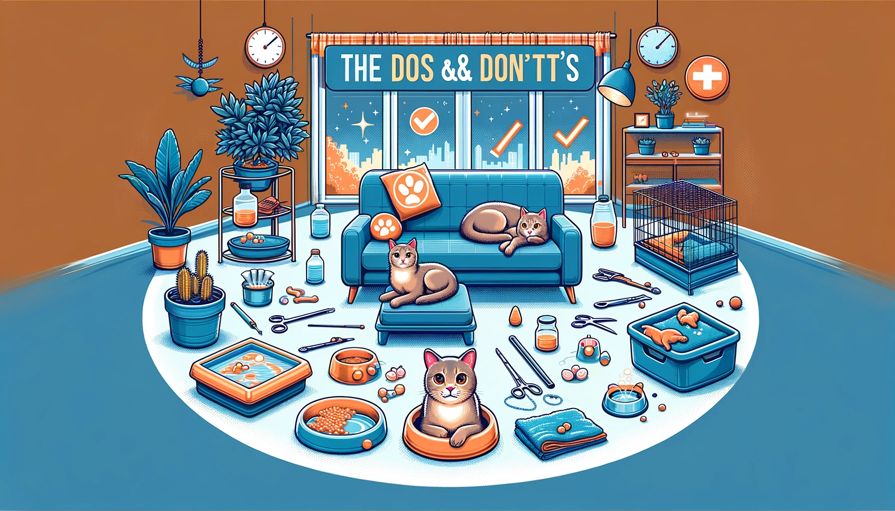 The Do’s and Don’ts of Cat Neutering Aftercare